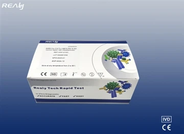 SARS-Cov-2&FLU A&B&RSV&Adv Kombi-Schnelltestkassette (Abstrich) 5-in-1-Testpr...
