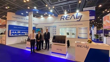 Medlab Middle East fand am 6. Februar 2023 im Dubai - Dubai World Trade Centr...